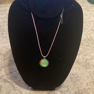 Green and Yellow Necklace